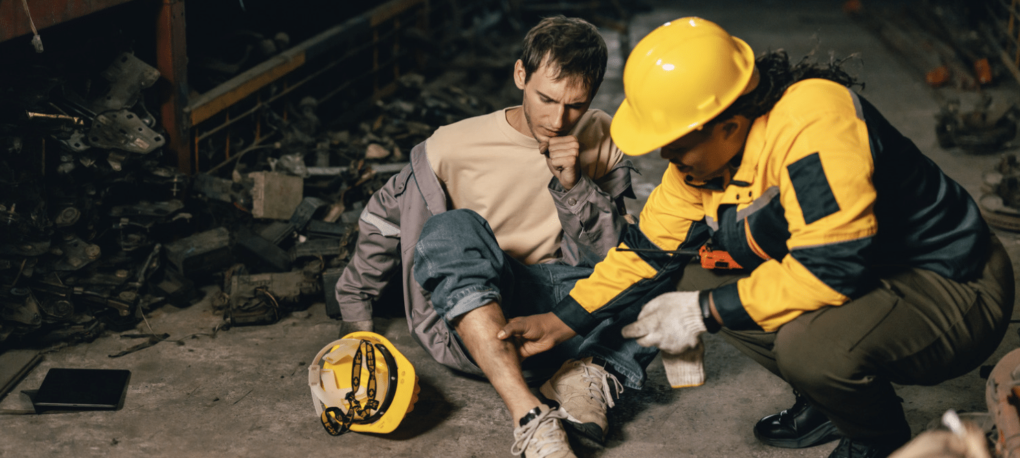 acl injury at work construction